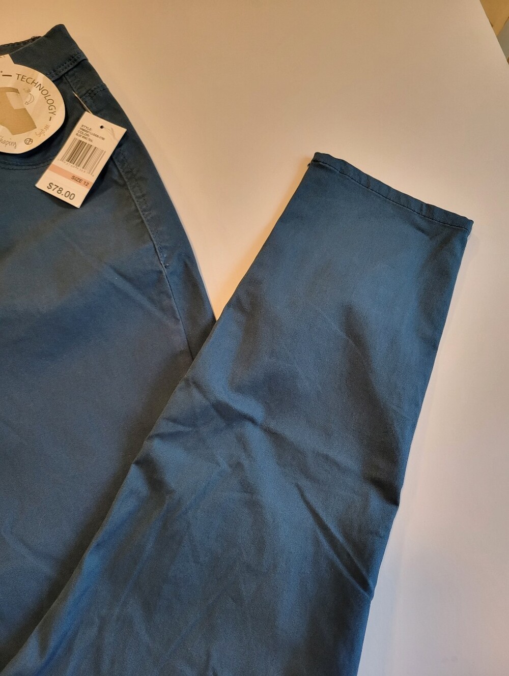 🍁Curve Appeal Minimalist Jegging Blue 12/31 NWT Tummy Tucking Technology - Picture 7 of 11